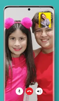 Maria Clara e JP Video Call Pr android App screenshot 0